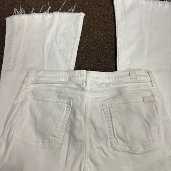 7 For all Mankind - White Jeans - Picture 4 of 4